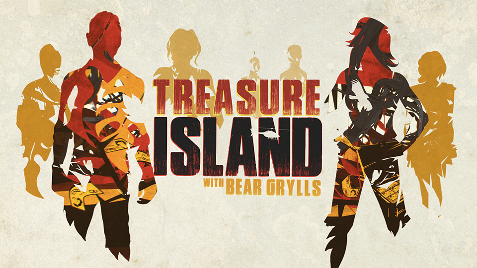 Treasure Island with Bear Grylls logo